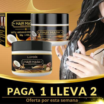 Oferta  2X1 - Mascarilla Hair Mask - Liso Inmediato