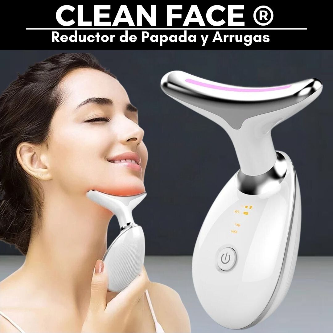 Clean Face ® - Reductor de Papada y Arrugas