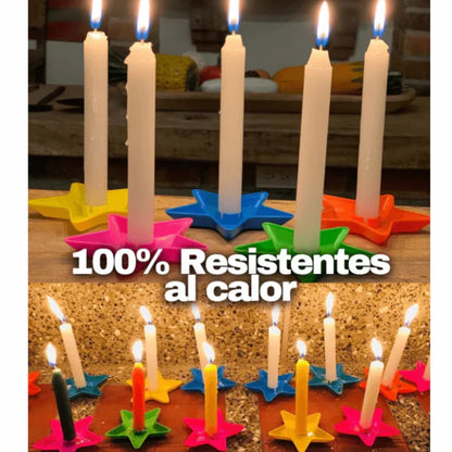 Soporte De Velas Por 20 Unidades - Oferta de Semana